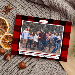 Fotokort med Pput-kort för Family God jul-Helgdag Julkort