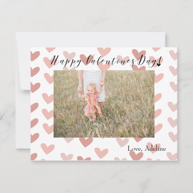 Fotokort på Alla hjärtans dag Inbjudningar (Framsida)