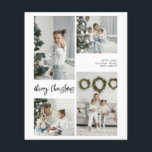 Fotokortsfälla för God jul i BUDGET-familjen Flygblad<br><div class="desc">Skapa ett varaktigt intryck den här säsongen med ett unikt helgdag-kort. Den här enkla mallen har en ren, modern design. Anpassa den med din information och gör den unik för dig! Budgetens Papper är mager! ***Uppgradera för en tjockare papper. Kuvert ingår inte i den här utformningen. Måste köpa separat.*** För...</div>