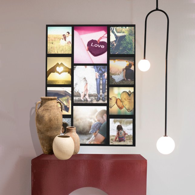 Fotolayout för anpassningsbar av trendig canvastryck (Skapare uppladdad)