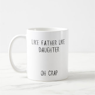 Fotolik Far-lik dotter/son-kaffe Kaffemugg