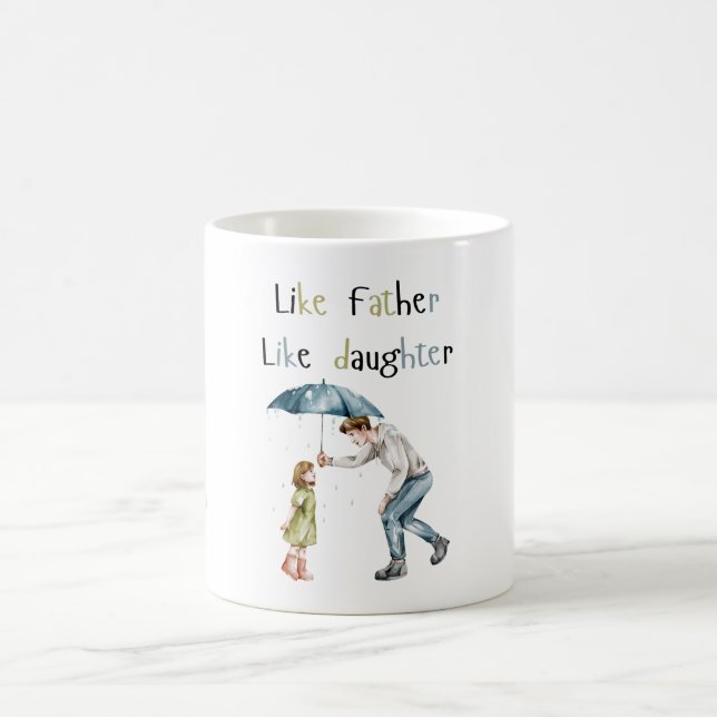 Fotolik Far lik dotter/son Kaffemugg (Center)