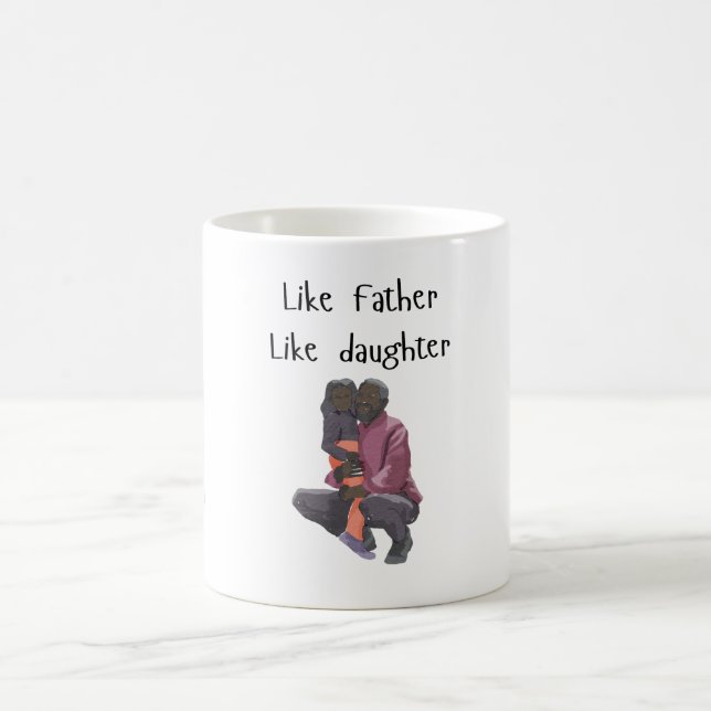 Fotolik Far lik dotter/son Kaffemugg (Center)