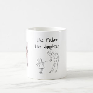 Fotolik Far lik dotter/son Kaffemugg