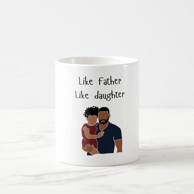 Fotolik Far lik dotter/son Kaffemugg (Center)