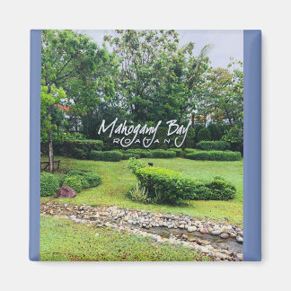 Fotomagnet från Mahogany Bay, Roatan, Honduras Magnet