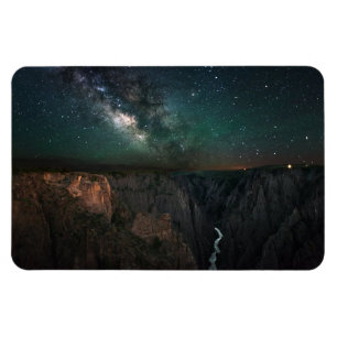 Fotomagnet Natt Himlar Galaxy Ligcape Foto Magnet