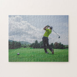 Fotomall för anpassningsbar Golf Sports Pussel