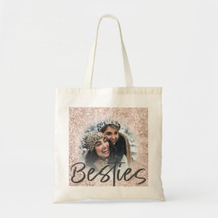 Fotomall för Bestie Ro Guld Glitter Tygkasse