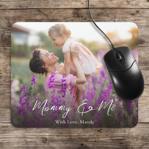 Fotomall för mamma- och Me-Anpassningsbar Musmatta