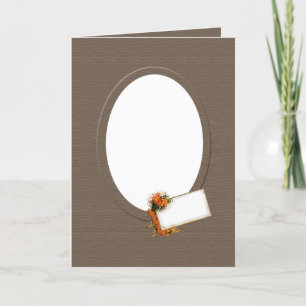 Fotomall för mappat hälsningskort Heirloom Helgkort