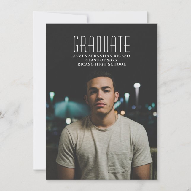 Fotomall för modern Personlig i Studenten Meddelande (Framsida)