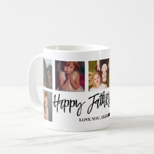 Fotomall för Personligen lycklig Fars dag Kaffemugg