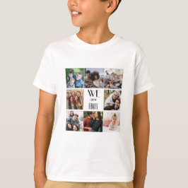 Fotomall för personligen "Vi är familj" T Shirt