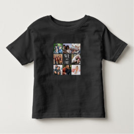 Fotomall för personligen "Vi är familj" T Shirt