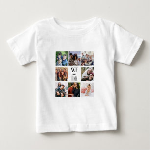 Fotomall för personligen "Vi är familj" T Shirt