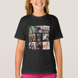 Fotomall för personligen "Vi är familj" T Shirt