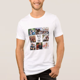 Fotomall för personligen "Vi är familj" T Shirt
