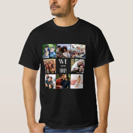 Fotomall för personligen "Vi är familj" T Shirt