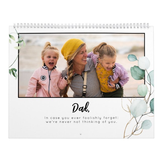 Fotomall Greenery Pappa ID931 Kalender (Omslag)