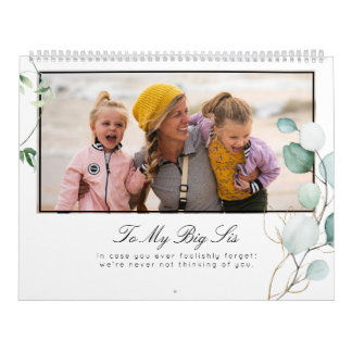 Fotomall Greenery Sister ID931 Kalender