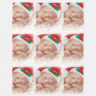 Fotomall med personlig fleecefilt