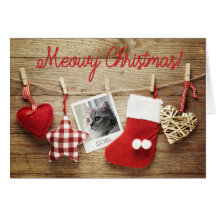 Fotomall Meowy jul! Kort