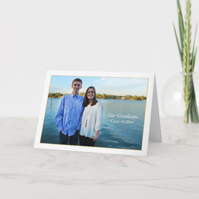 Fotomappad inbjudan i ramläge (Framsida)