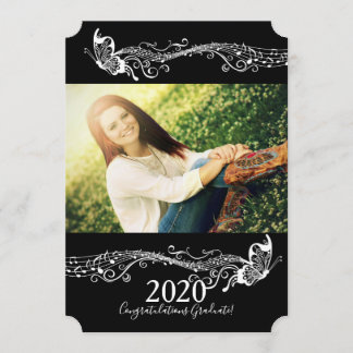 Fotomeddelande för Butterfly Music Student Inbjudningar