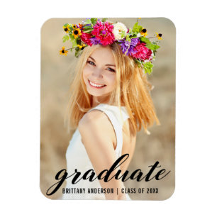 Fotomeddelande om det moderna Trendiget Studenten Magnet