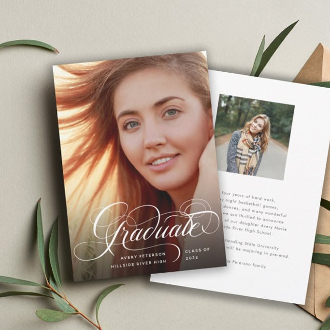 Fotomeddelande om modern Chic Student i skript Meddelande (Skapare uppladdad)