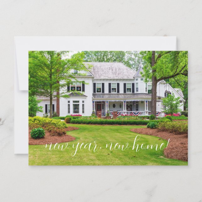 Fotomeddelande om modern Flytta hemma Meddelande (Framsida)