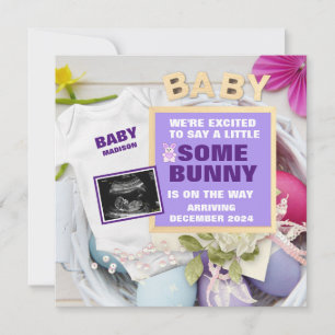 Fotomeddelande om Påsk Digital Gravid Meddelande