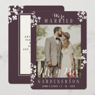 Fotomeddelande om Rustic Elegant Meddelande