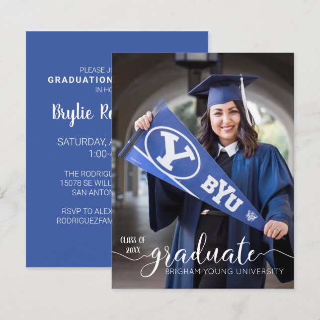 Fotomeddelande om Studenten i det moderna skriptsp Meddelande (Fram/baksida)