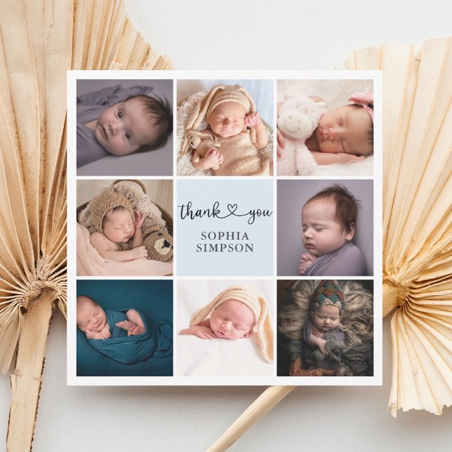 Fotomeddelande om tack Heart-skript Meddelande (Skapare uppladdad)