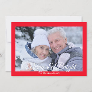 Fotomeri- och Bright-Helgdag-kort Julkort
