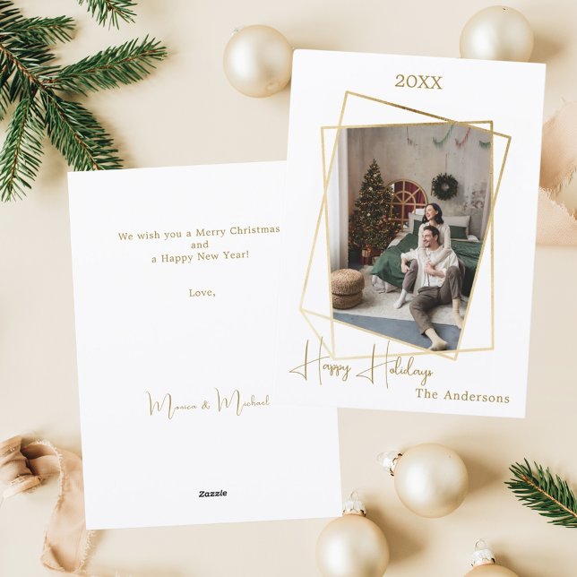 Fotometrisk guld, modern julkort (Skapare uppladdad)