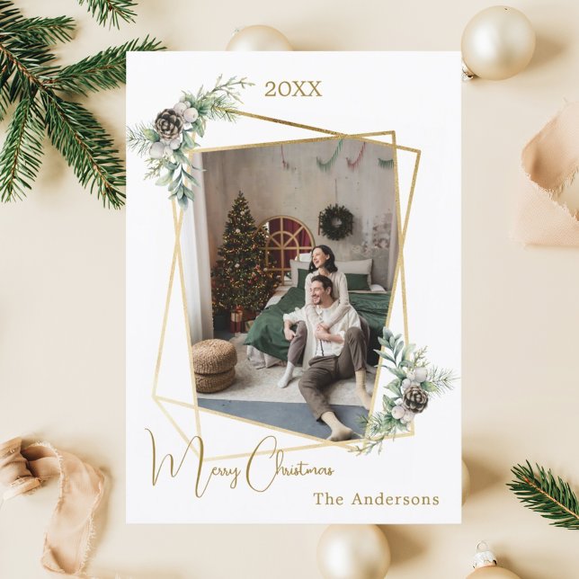 Fotometrisk guld, modern julkort (Skapare uppladdad)