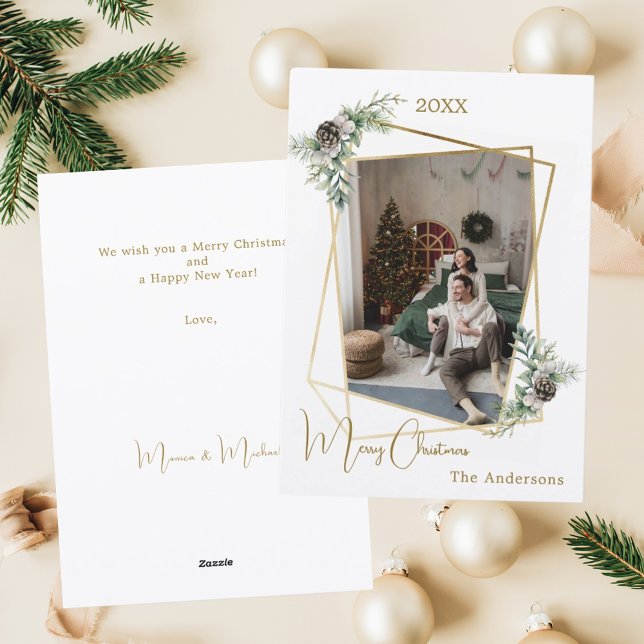 Fotometrisk guld, modern julkort (Skapare uppladdad)