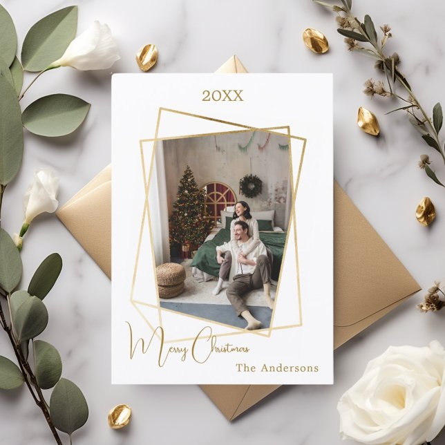 Fotometrisk guld, modern julkort (Skapare uppladdad)