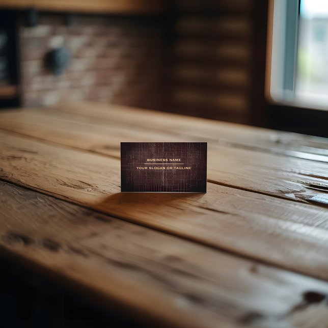 Fotominimalistisk konstruktion av träbetskorn i St Visitkort (Skapare uppladdad)