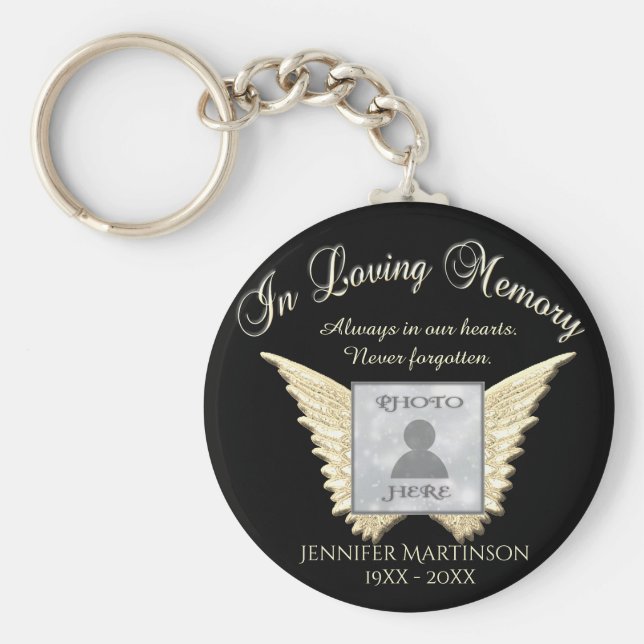 Fotominne i Loving Memory Nyckelring (Framsidan)