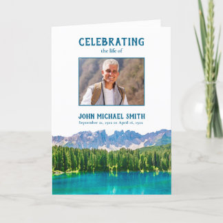 Fotominnesanteckning för originalordning för berg program