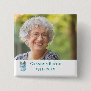 Fotominnesknapp i knappen Loving Memory Knapp