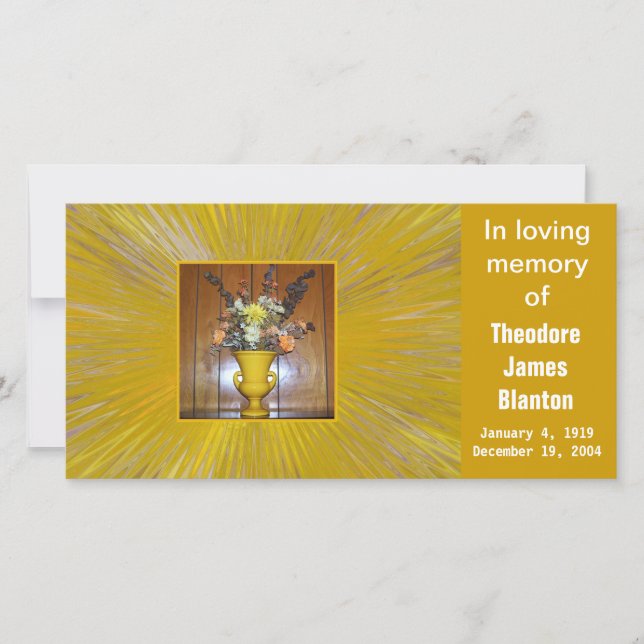 Fotominneskort (Framsida)