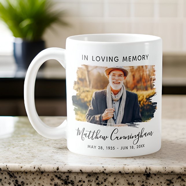 Fotominnesminne i Anpassningsbarna Loving Memory Kaffemugg (Skapare uppladdad)