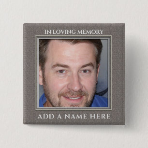 Fotominnesminne i Anpassningsbarna Loving Memory Knapp