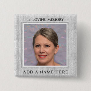 Fotominnesminne i Anpassningsbarna Loving Memory Knapp