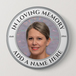 Fotominnesminne i Anpassningsbarna Loving Memory Knapp